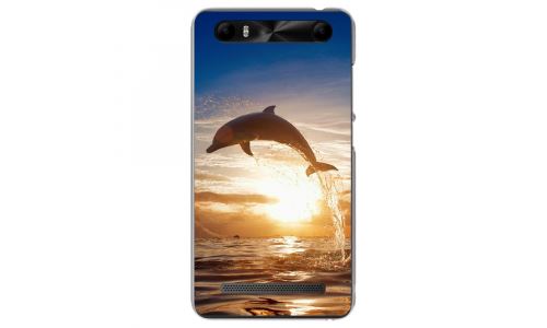 Coque souple pour Konrow Just5 avec impression Motifs dauphin