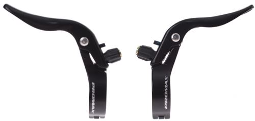 PROMAX leviers V-brake set 2 doigts noir