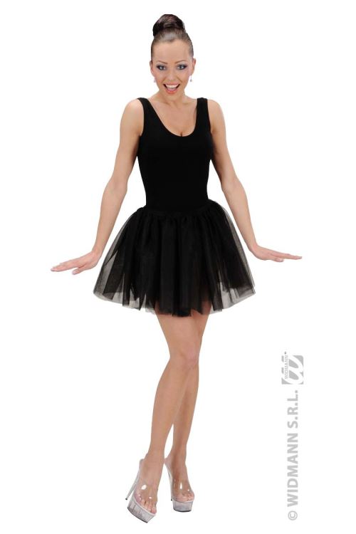 Tutu adulte noir taille unique