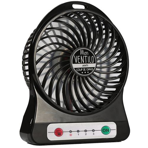 Mini ventilateur sans fil rechargeable