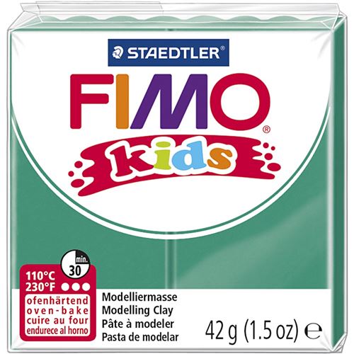 Staedtler Fimo Kids pâte à modeler 42 grammes verte