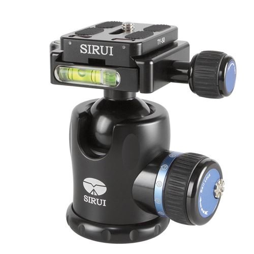 Sirui K-10x Rotule En Aluminium 33 Mm Charge Maximale 20 Kg Poids 350 G Fonction Panorama 360° Plaque Arca-swiss Incluse
