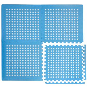 Tapis De Sol De Piscine Eva 62x62cm Bleu Yoga Et Pilates Achat Prix Fnac