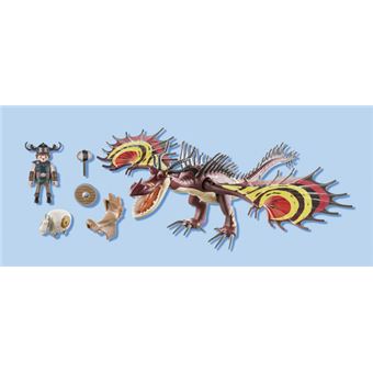 Playmobil DreamWorks Dragons © 70731 Dragon Racing Rustik et Krochefer