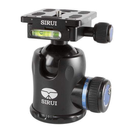 sirui Rotule vidéo Fluide avec Plateau Rapide 69 mm, Base Plate Aluminium 