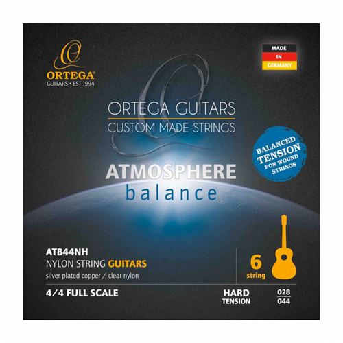 Ortega ATB44NH - Jeu de cordes guitare classique Atmosphere Balance - Tension forte