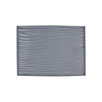 Plaque à génoise en silicone relief rainures - 27 x 37 cm - Modèle
