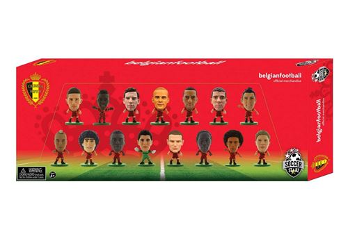 SOCCERSTARZ - 402938 - Paquet DE 15 Joueurs de l'équipe d'Belgique