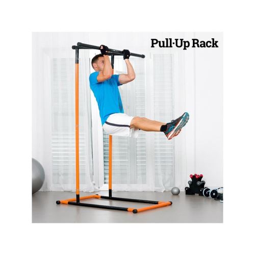 Station de traction et de fitness avec guide d'exercices pull.up rack