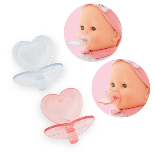 Mes Accessoires Poupons Corolle Bb36/42 - 2 T&eacute;tines