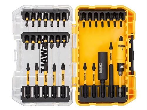 Embout De Vissage En Coffret Toughcase Dewalt - 32 Pièces - Ø 25/57/89 Mm - Dt70747T-Qz