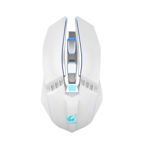 Non Communiqué Blanc Souris Gaming Sans Fil X5 Rechargeable