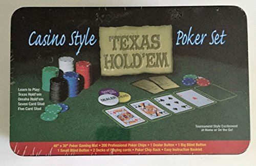 Ensemble de poker Texas Holdem de style casino