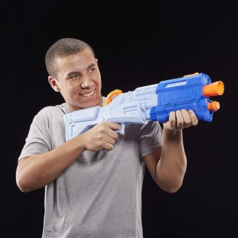 Fusil eau Nerf Fortnite Super Soaker TS R Bleu et Orange