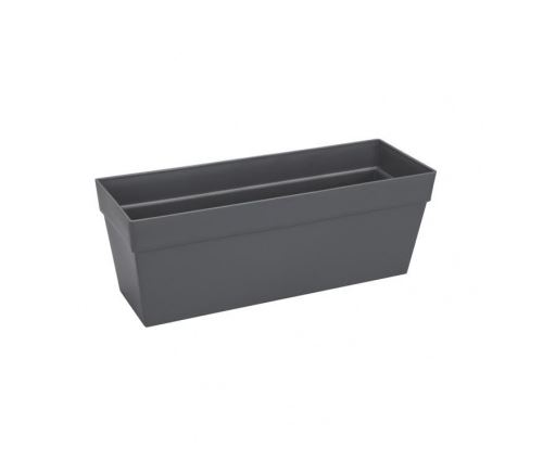 Jardiniere Loft Urban Balcon 50 cm Gris Antracite 10 L - Image 3