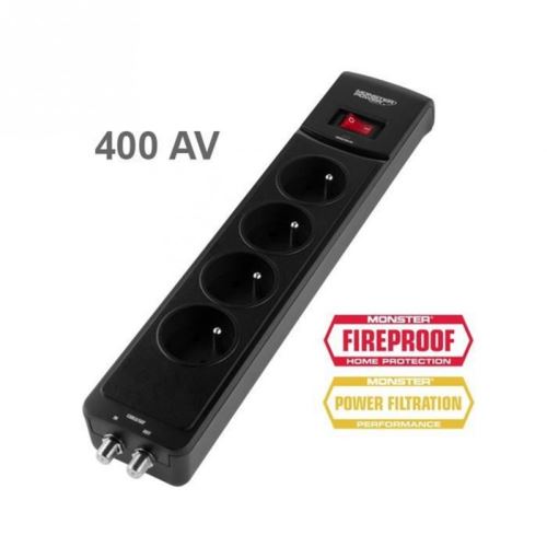 Monster Core Power 400 AV - overspanningsbeveiliger
