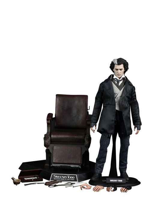 Figurine Hot Toys MMS149 - Sweeney Todd : The Demon Barber Of Fleet Street - Sweeney Todd