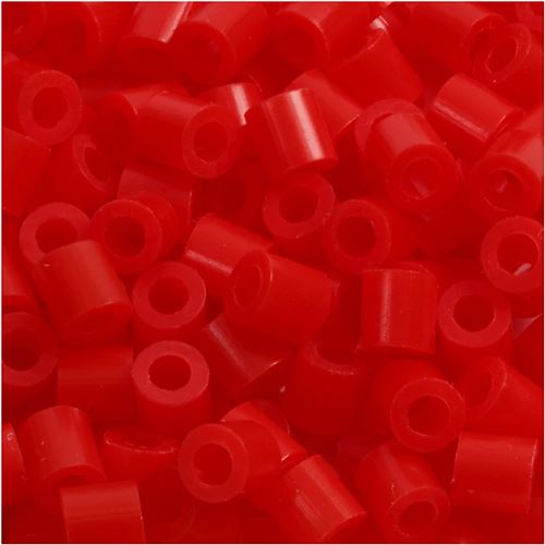 Creotime perles de repassage rouge clair 6000 pièces