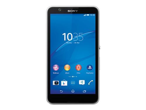Sony XPERIA E4 - 3G smartphone - RAM 1 Go / 8 Go - microSD slot - Écran LCD - 5\