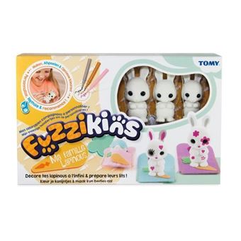 TOMY Fuzzikins - Ma famille lapinous