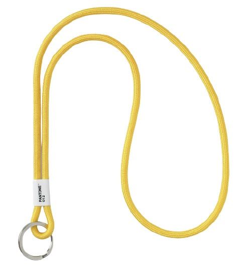 Pantone porte-clés 48 cm nylon jaune