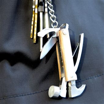 Porte-clés Marteau multifonction