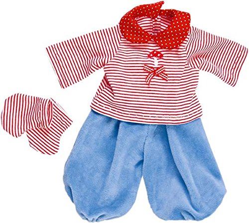 Kthe Kruse Pull-Over Bonheur de Champignon avec Pantalon, 138290, 39-41 cm