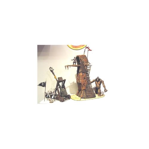 Figurines seigneur des anneaux - armies of middle earth pelennor fields delux
