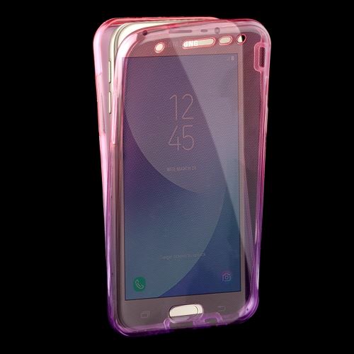 Galaxy J3 (2017) (EU Version) Coque Protection TPU Couverture Complète Violet ALS51607