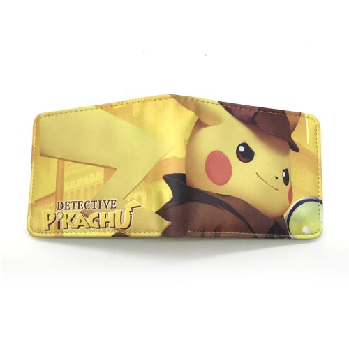 Portefeuille en PU cuir - cadeaux personnalisés - pikachu #277