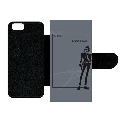 Etui à rabat apple iphone 5s lupin daisuke jigen