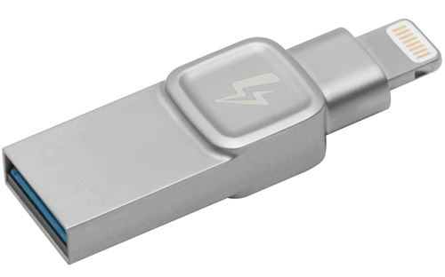 Kingston Data Traveler Bolt Duo 32GB, Conçue pour être utilisée avec des iPhones & iPads ,lightning,USB 3.0