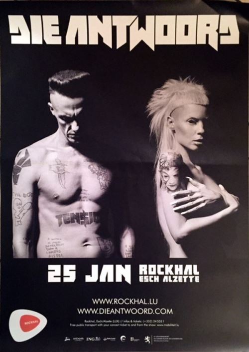 Die Antwoord - 60x84 cm - AFFICHE / POSTER