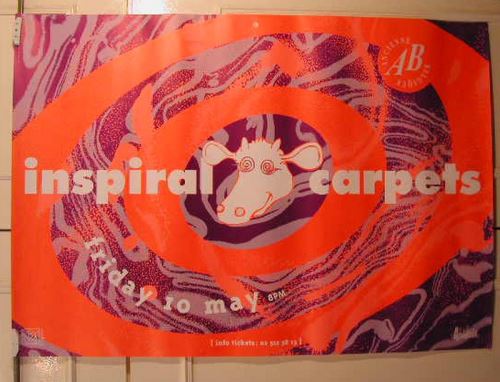 Inspiral Carpets - 68x98 cm - AFFICHE / POSTER