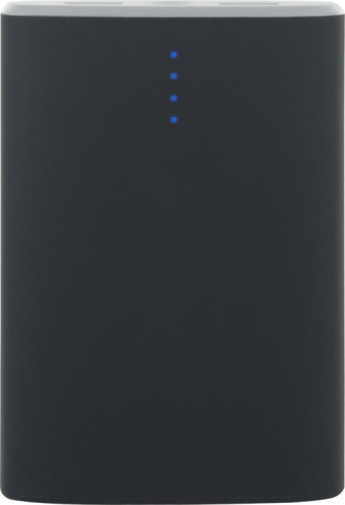 Batterie de secours noire 7500 mAh avec câble USB/micro USB