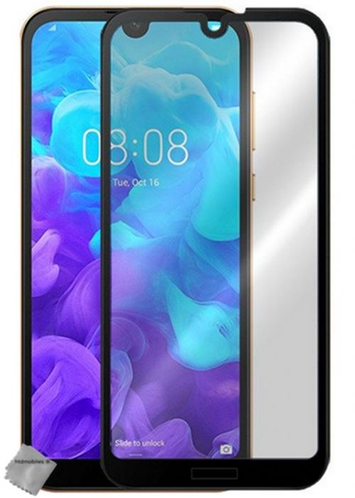 Film de protection verre trempe incurve integral pour Huawei Honor 8S - NOIR
