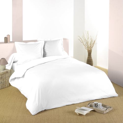 Lovely Casa HC34820001 Alicia Housse de Couette Coton Blanc 240 x 220 cm