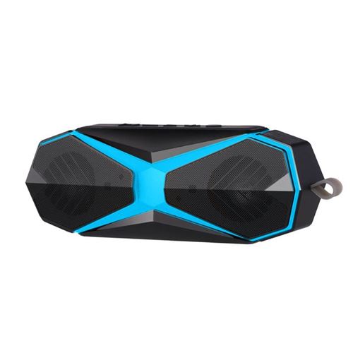 Mini Haut-Parleur Bluetooth Stéréo et Waterproof pour Sport et Outdoor (Orange)