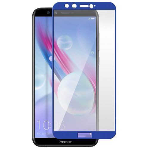 Protecteur écran en verre trempé bleu taille pleine hd pour Huawei Honor 9 Lite