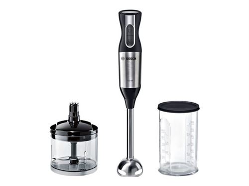 Bosch msm6s20b mélangeur par immersion 750w noir, acier inoxydable blender