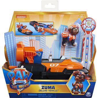 Véhicule et figurine Zuma La Pat'patrouille Le Film