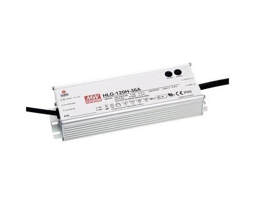 Driver led mean well hlg-120h-12b 12 v dc 10 a