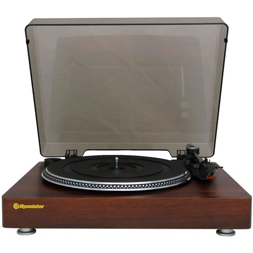 Roadstar TT385BTT Platine vinyle, 33/45/78 RPM, Bluetooth, sortie audio RCA, Arrêt Automatique