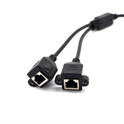 11€05 sur RJ45 1 mâle à 2 femelle réseau Ethernet Port Câble Splitter  Connecteur d'extension - Adaptateur et convertisseur - Achat & prix