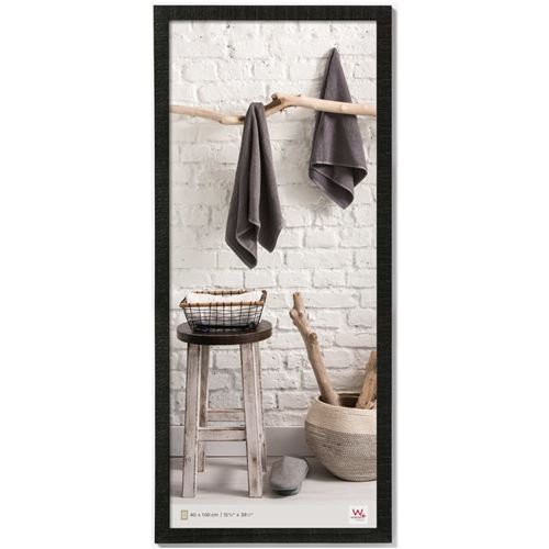 Walther Design Cadre photo Home 50x100 cm Noir