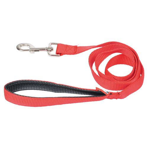 Comparer les prix de laisse couleur poignee confort 25mm*120cm rouge