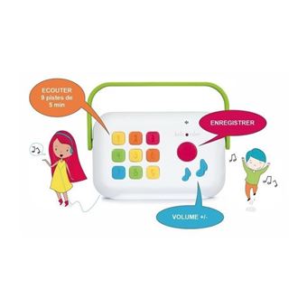 Lecteur audio enregistreur Smoby Kidcorder