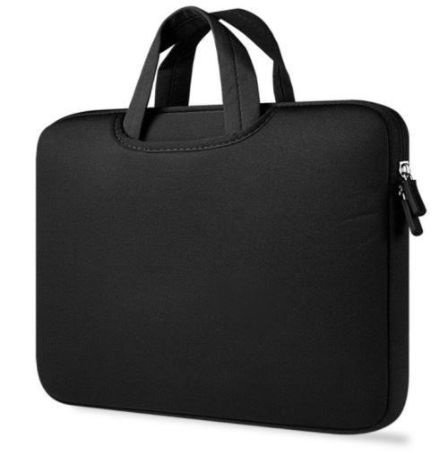 Pochette avec poignee 13 pour Mac et PC fin Housse Protection Sacoche Ordinateur Portable Tablette 13 Pouces (NOIR)