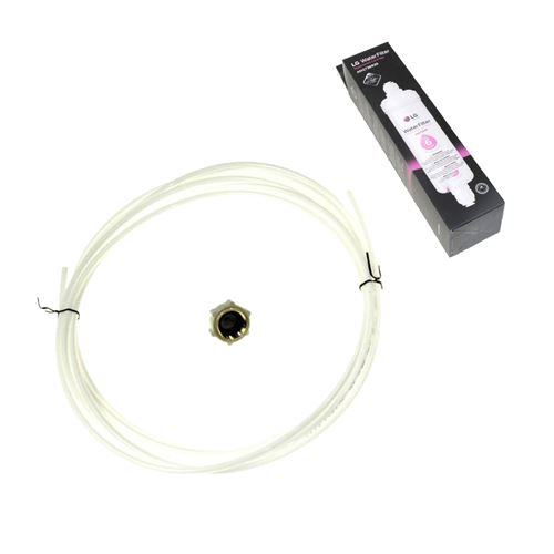 Kit Filtre à Eau D'Origine (avec Tuyau + Raccord) Réfrigérateur, Congélateur 3219Ja3001P LG - 51329