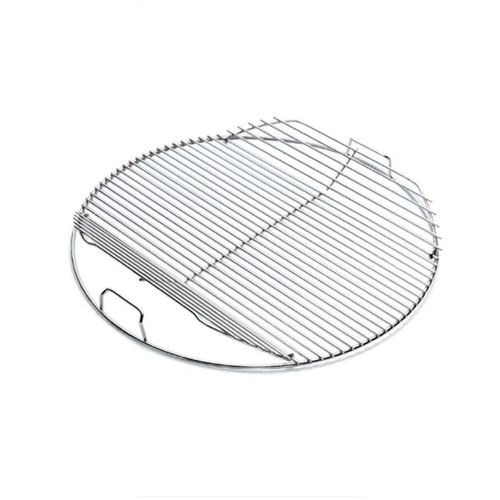 WEBER Grillrost, 47 cm, klappbar, verchromt - silberfarben